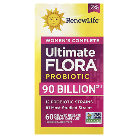 Renew Life - Women's Care Probiotic 90 Billion CFU - 60 Capsules