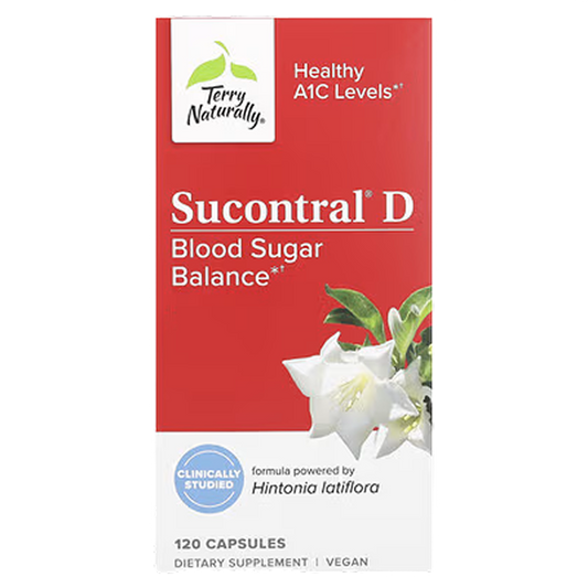 Terry Naturally - Sucontral D (Blood Sugar Balance) - 120 Capsules