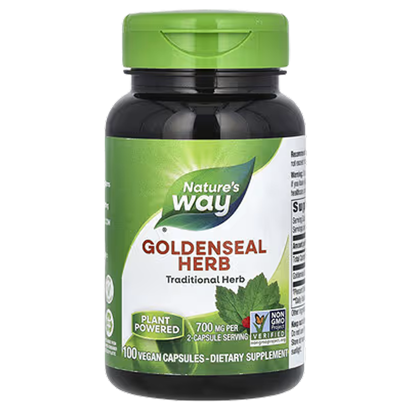 Nature's Way - Goldenseal Herb - 100 Capsules