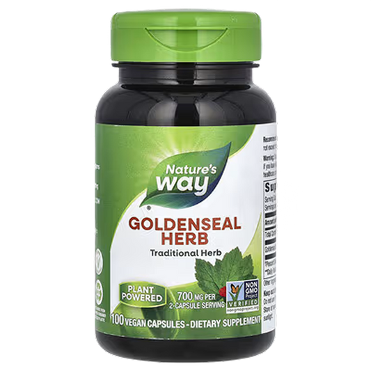 Nature's Way - Goldenseal Herb - 100 Capsules