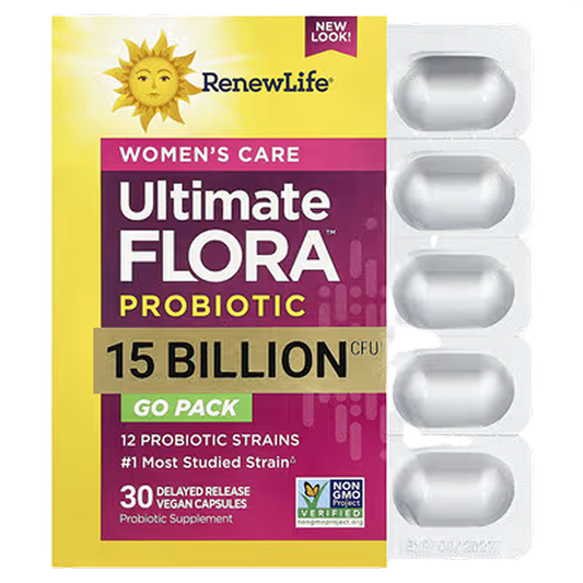 Renew Life - Womens Care "Go-Pack" Probiotic - 30 Capsules