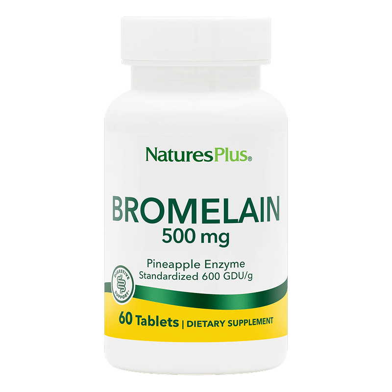 NaturesPlus - Bromelain 500mg - 60 Tablets