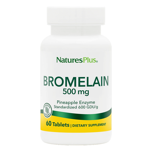 NaturesPlus - Bromelain 500mg - 60 Tablets