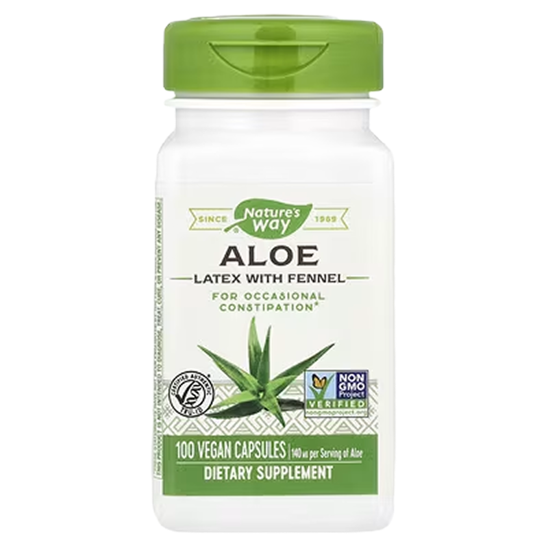 Nature's Way - Aloe 140 mg - 100ct