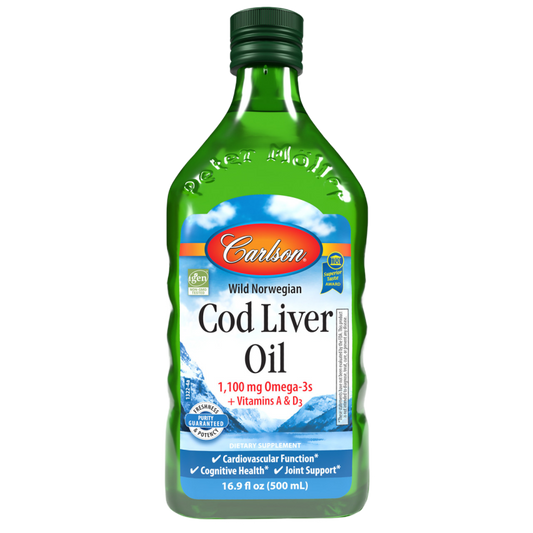 Carlson - Norwegian Cod Liver Oil (lemon) - 16.9 oz