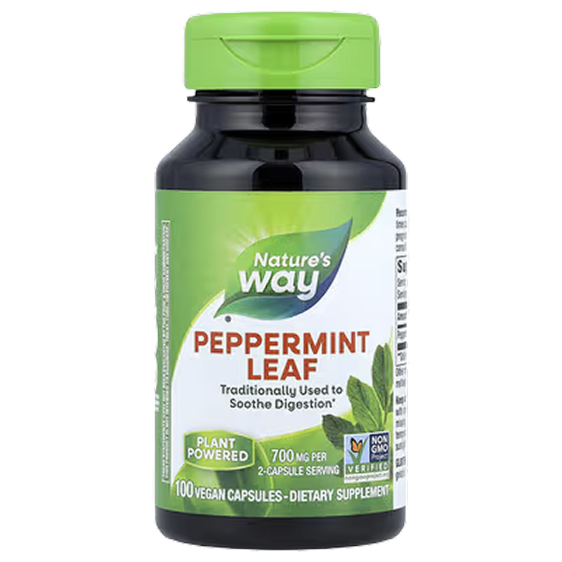 Nature's Way - Peppermint Leaf Capsule - 100 VCaps