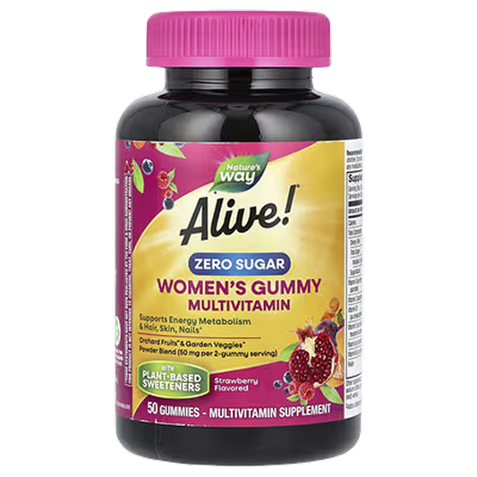 Nature's Way - Zero Sugar Woman's Gummy Multivitamin - 50 gummies