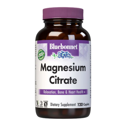 Bluebonnet - Magnesium Citrate -120 caplets