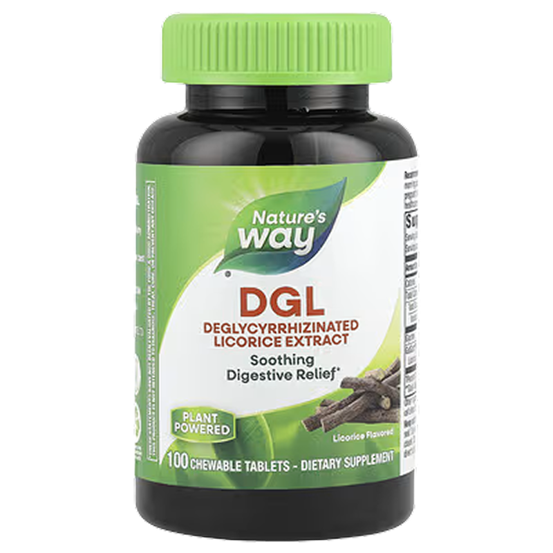 Nature's Way - DGL Chewable tablet - 100 tabs