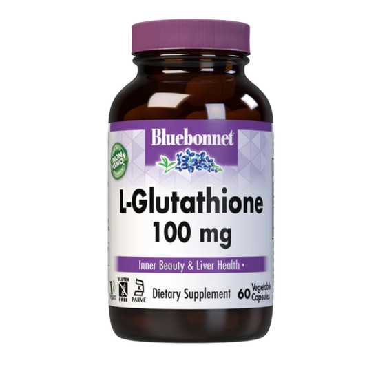 Bluebonnet - L-Glutathione 100 mg - 60 capsules