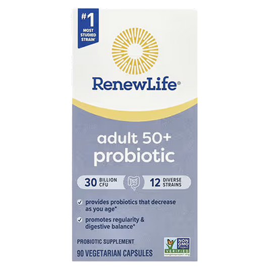 Renew Life - Adult 50+ Probiotic 30 Billion CFU - 90 Delayed Release Capsules