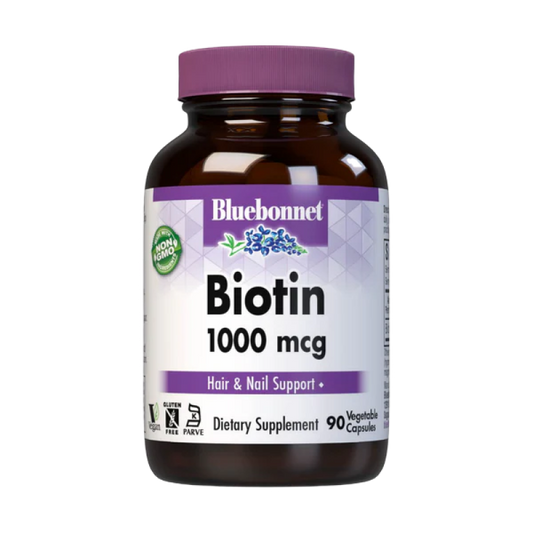 Bluebonnet - Biotin 1000 mcg - 90 capsules