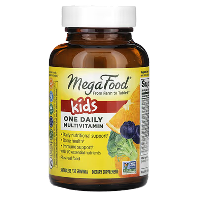 MegaFood - Kids One Daily multivitamin - 30 Tablets