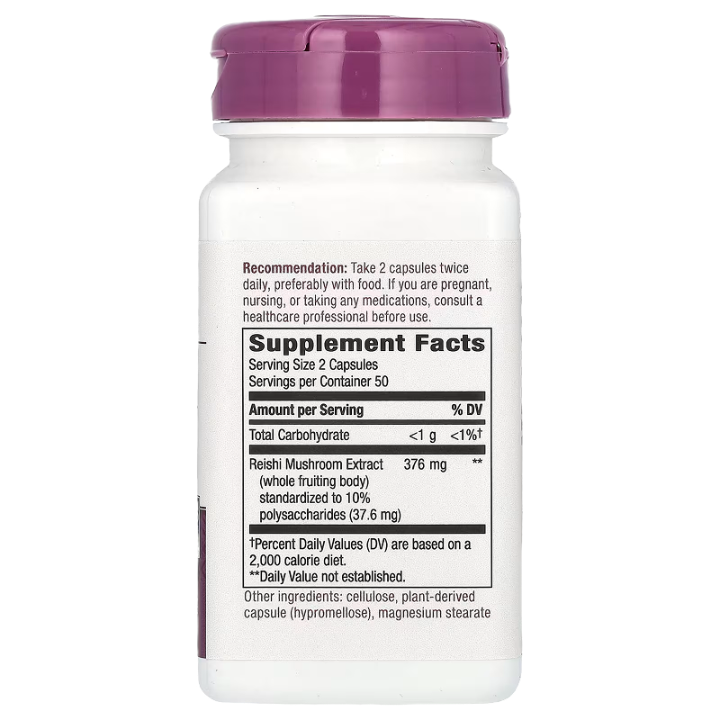 Nature's Way Reishi Standardized Capsule - 100 cap
