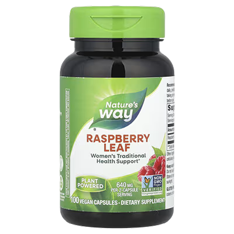Nature’s Way - Red Raspberry Leaves - 100 Capsules