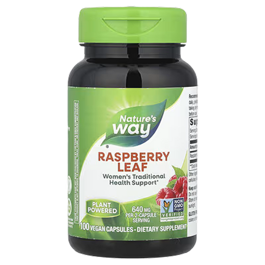 Nature’s Way - Red Raspberry Leaves - 100 Capsules