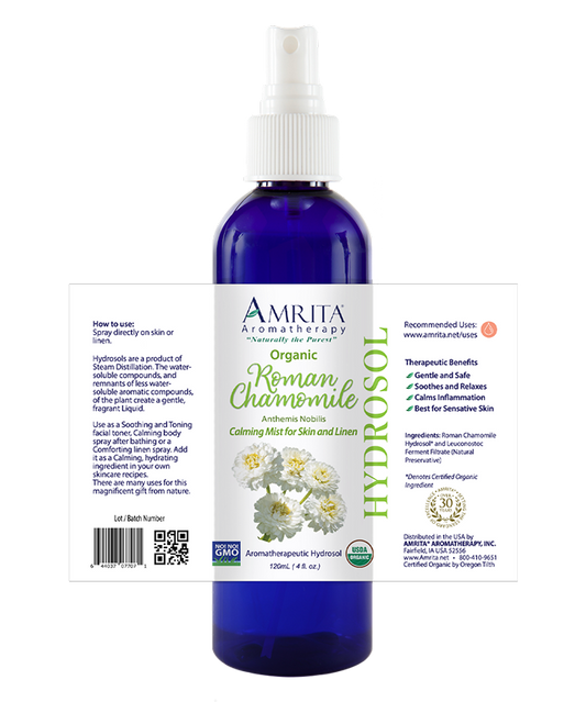 Amrita - Roman Chamomile Hydrosol Spray - 4 fl oz