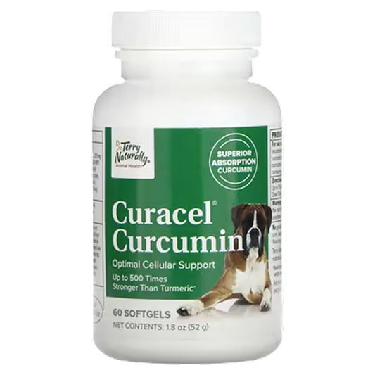 Terry Naturally - Curacel Curcumin for Dogs - 60 softgels