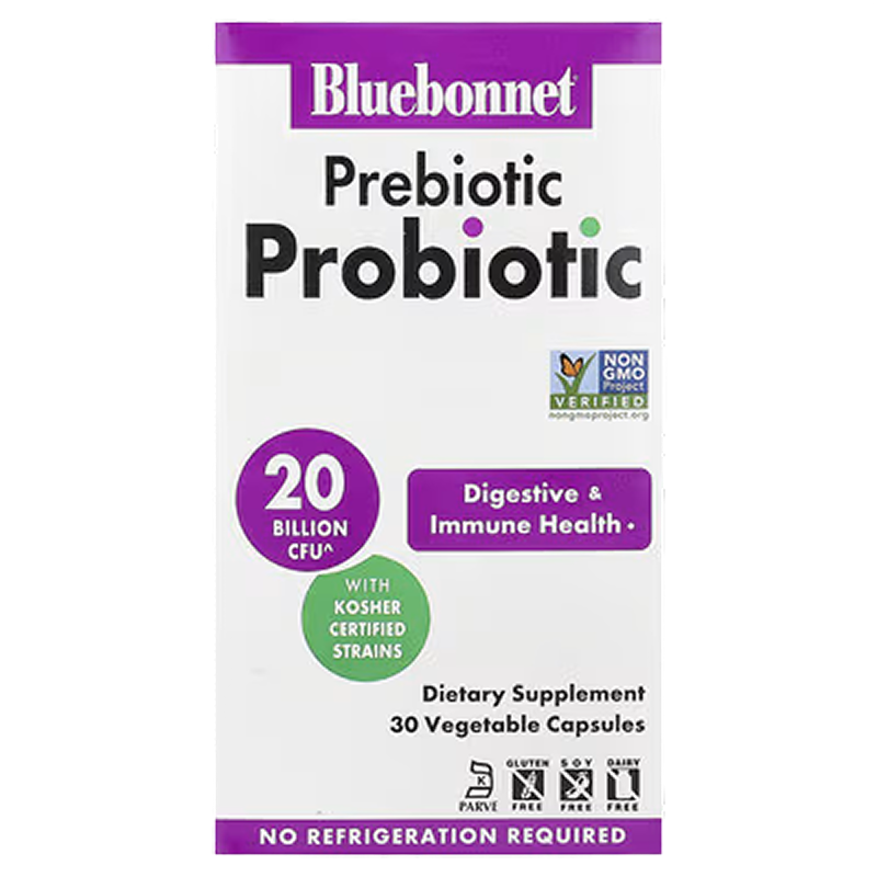 Bluebonnet - Prebiotic Probiotic 20billion - 30 capsules