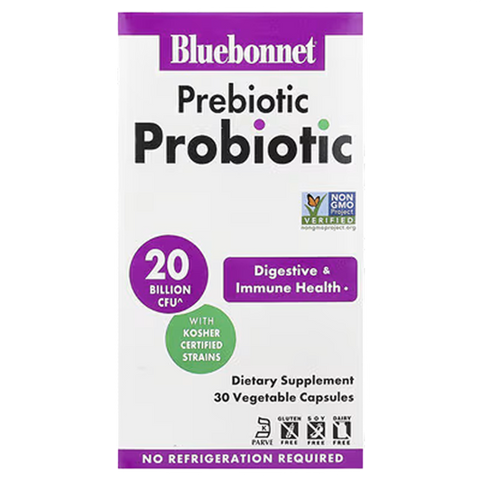 Bluebonnet - Prebiotic Probiotic 20billion - 30 capsules