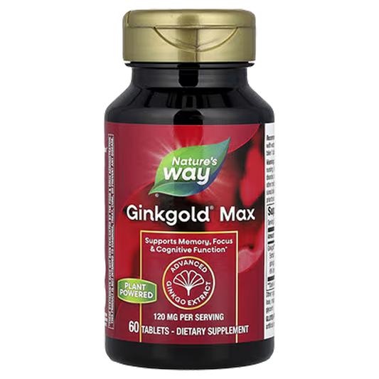 Nature's Way - Ginkgold® Max 120mg - 60 Tablets