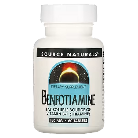 Source Naturals - Benfotiamine 150mg - 60 Tablets