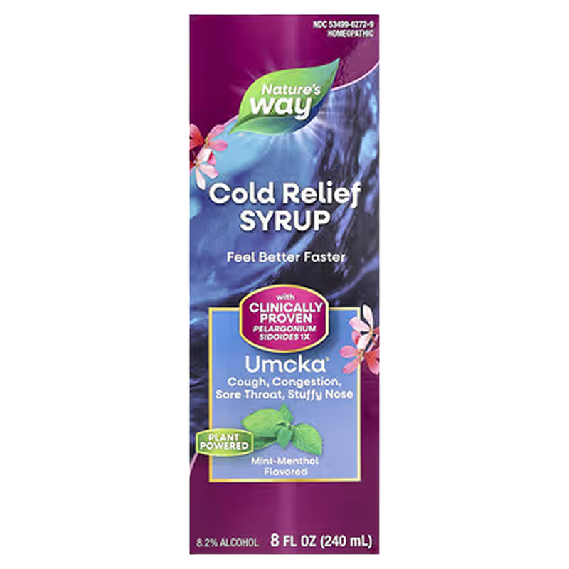 Nature's Way - UMCKA ColdCare Menthol Syrup - 8 oz