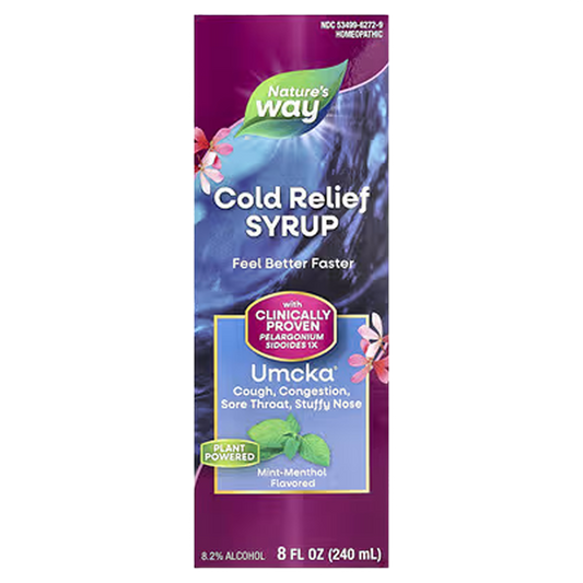 Nature's Way - UMCKA ColdCare Menthol Syrup - 8 oz