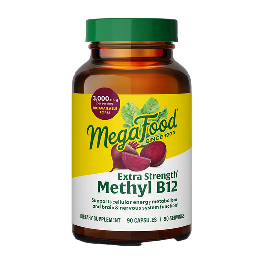 MegaFood - Methyl B12 Extra Strength - 90 Capsules