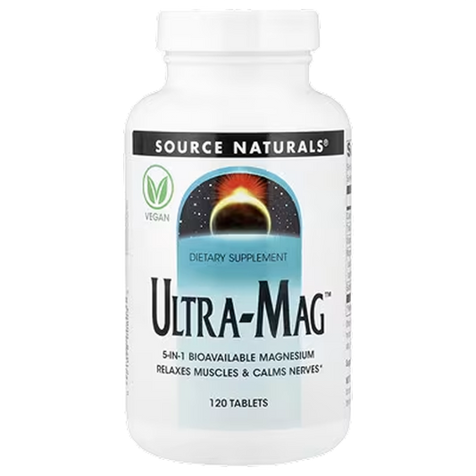 Source Naturals - Ultra-Mag - 120 Tablets
