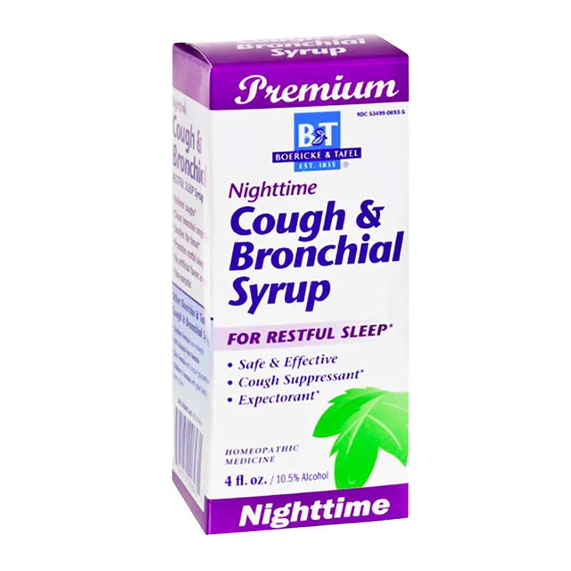 Nature's Way - Nighttime Cough & Bronchial Syrup - 4 oz