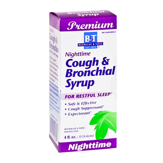 Nature's Way - Nighttime Cough & Bronchial Syrup - 4 oz