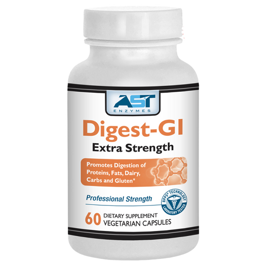 AST Enzymes - Digest-GI extra strength - 60 vegetarian capsules