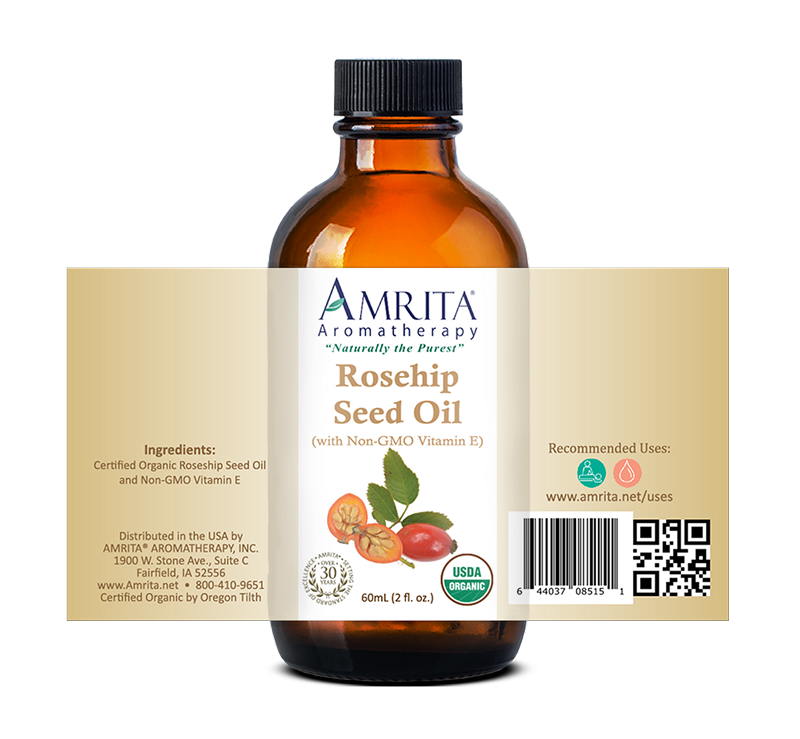 Amrita - Rosehip Seed Oil Organic - 2 fl. oz