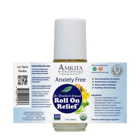 Amrita - Roll On Relief- Anxiety Free - 30 ml