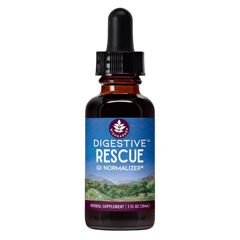 Wishgarden - Digestive Rescue GI Normalizer - 1 oz dropper