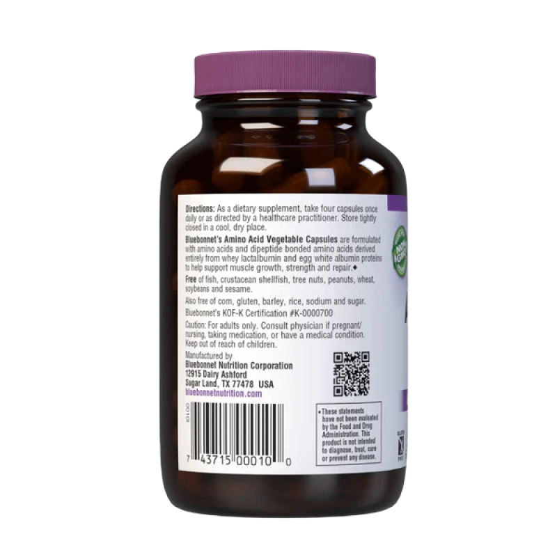 Bluebonnet - Amino Acid 750mg - 60 VCaps