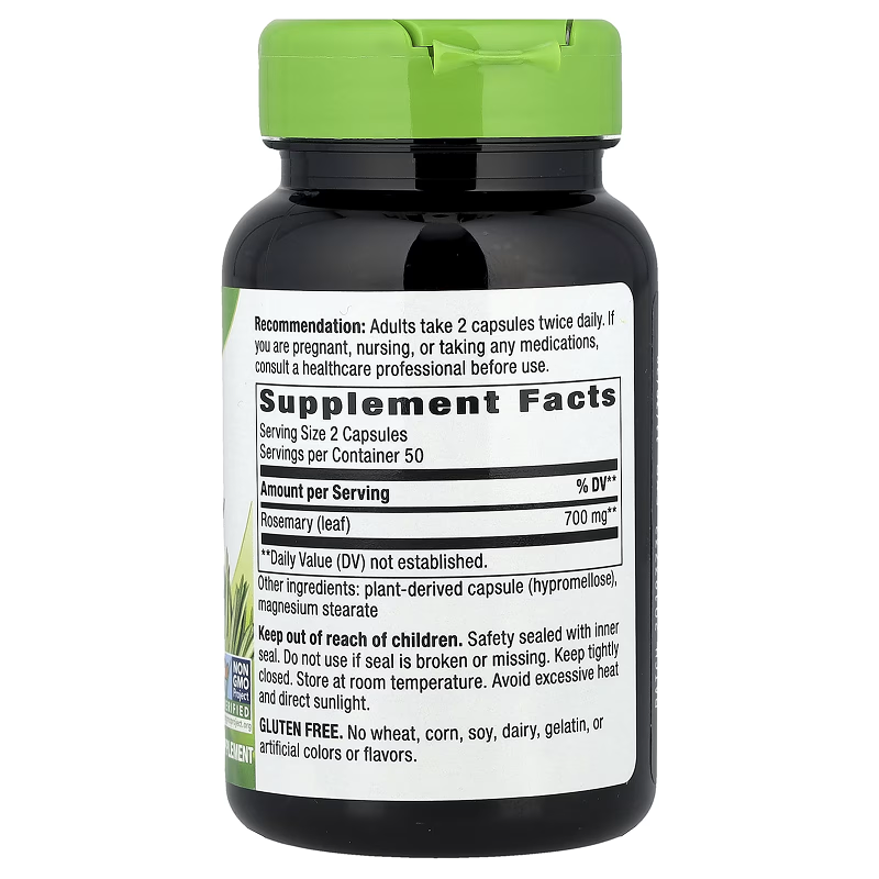 Nature's Way - Rosemary Leaves - 100 VCaps