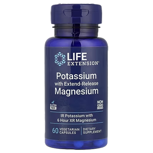 Life Extension - Potassium with Extend-Release Magnesium - 60 VCaps