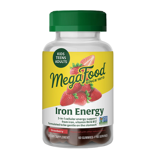 MegaFood - Iron Energy Gummies - 60 Count