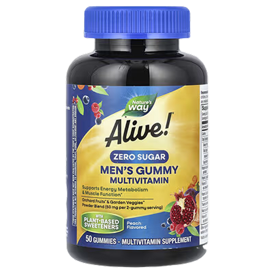 Nature's Way - Zero Sugar Men's Multivitamin Gummy - 50 gummies