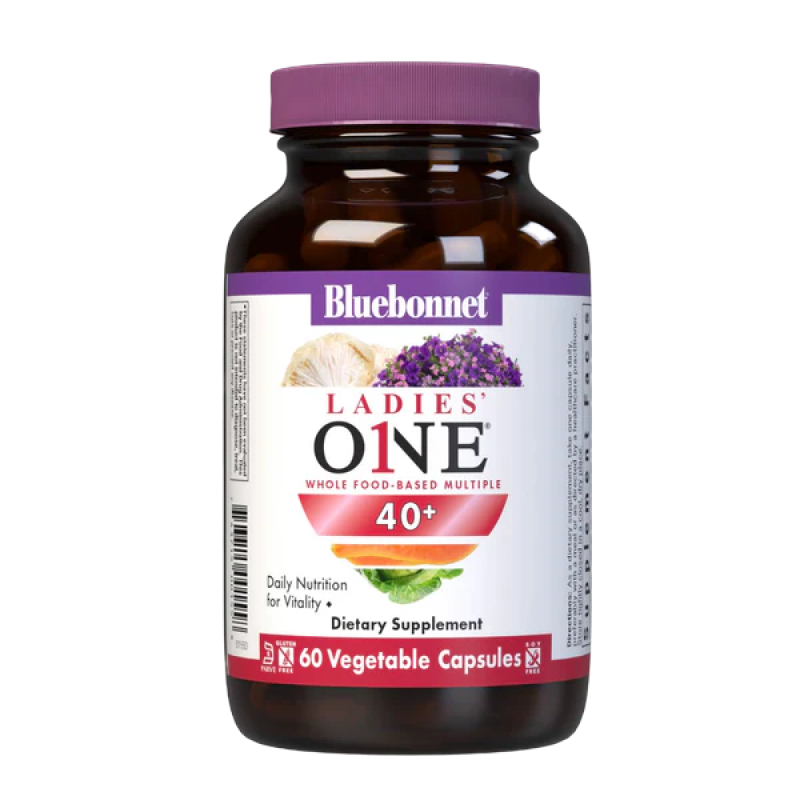 Bluebonnet - Ladies ONE 40+ Whole Food-Based Multiple - 60 VCaps