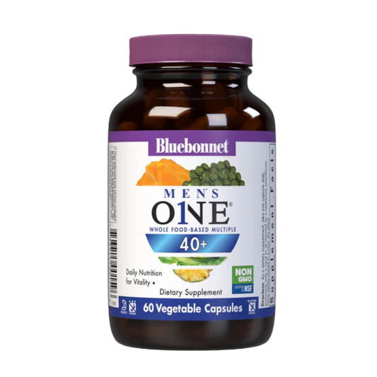 Bluebonnet - Mens One 40+ Whole Food-Based Multiple - 60VCaps