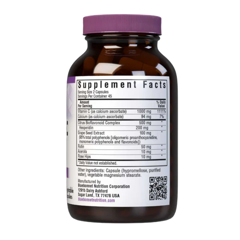 Bluebonnet Formulas Bluebonnet - Optimum-C Formula - 90 VCaps – Akron Nutrition Center