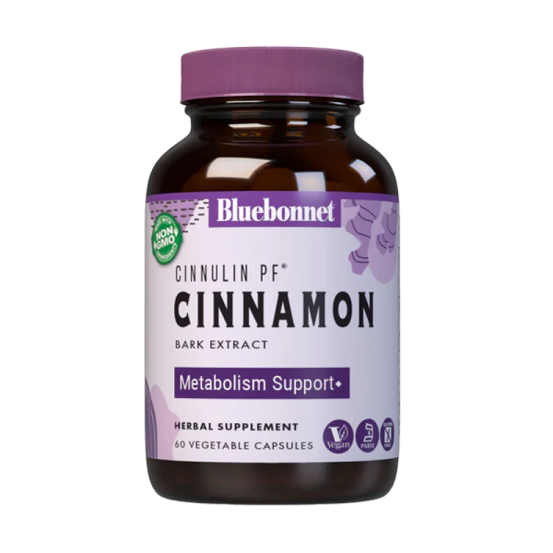 Bluebonnet - Cinnulin PF Cinnamon Bark Extract - 60 VCaps