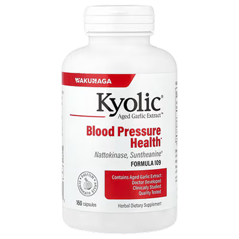 Kyolic - Aged Garlic Extract Blood Pressure Health - 160 capsules