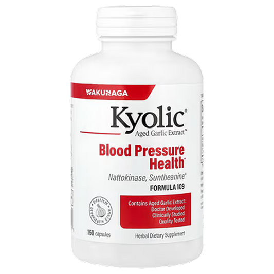 Kyolic - Aged Garlic Extract Blood Pressure Health - 160 capsules