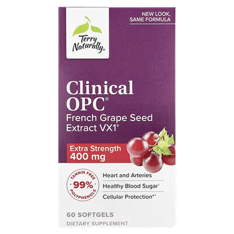 Terry Naturally - Clinical OPC Extra Strength - 60 Softgels