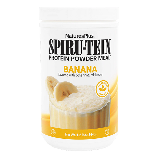 NaturesPlus - Spiru-tein Shake - Banana Flavor - 2.4 lbs
