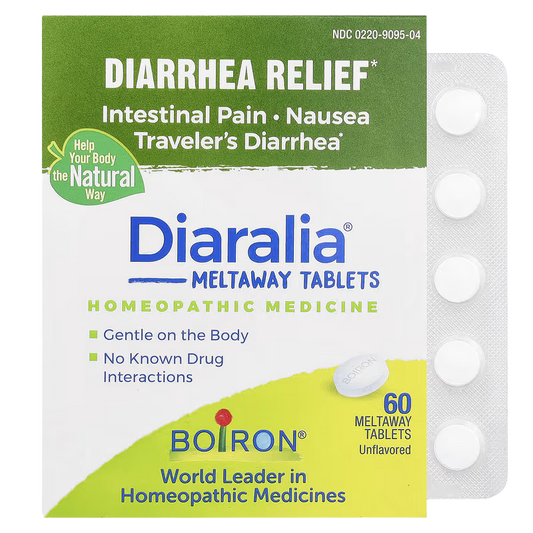 Boiron - Diaralia (Diarrhea Relief) - 60 Meltaway Tablets